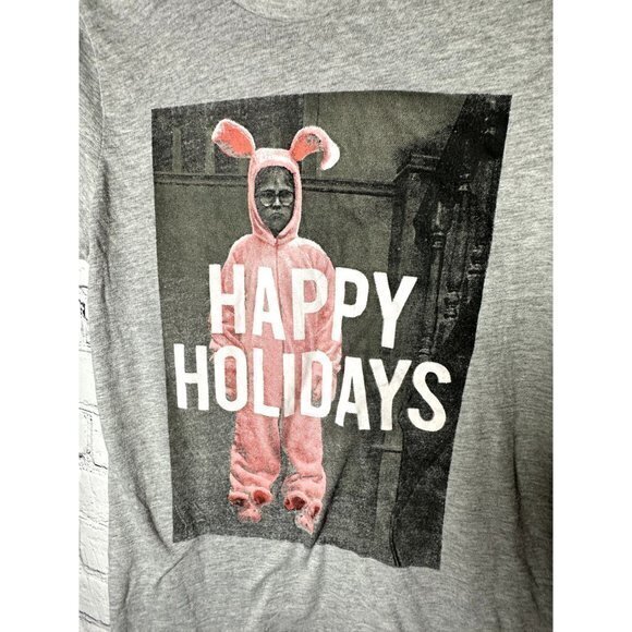 A CHRISTMAS STORY THEMED UNISEX SHORT SLEEVE T-SHIRT (S) EUC GENTLY WORN - Picture 3 of 4